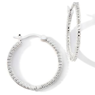  sterling silver inside out hoop earrings rating 39 $ 20 93 s h $ 4 95