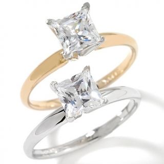 Jewelry Rings Bridal Engagement 1ct Absolute™ 14K Princess Cut