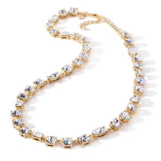  clear stone multi shaped 20 1 4 link necklace rating 6 $ 29 98 s h