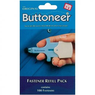  Original Buttoneer Fastening System 100 piece Refill Pack