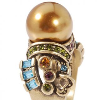 Heidi Daus Beguiling Baguettes Crystal Accented Ring at