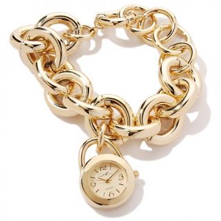101 763 diane gilman diane gilman circle link charm bracelet watch