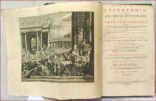 Chambers Ephraim Cyclopaedia 3rd Edition Dublin 1740