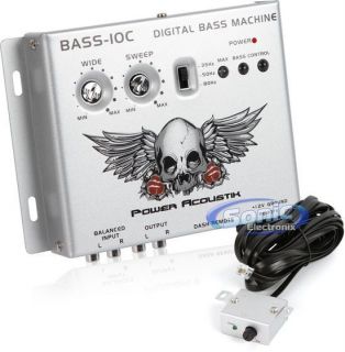 Power Acoustik BASS10C Digital Bass Processor Epicenter