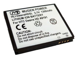 New Mugen Power Extended Battery for HTC Desire HD