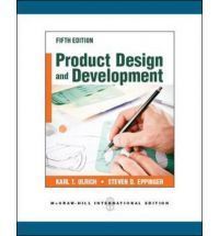 Product Design and Development 5e by Karl Ulrich and Steven Eppinger