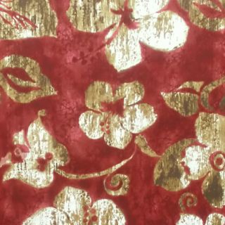 Hawaiian Print Fabric 100 Cotton 1 2 Yard 44 Wide Flora Batik Look