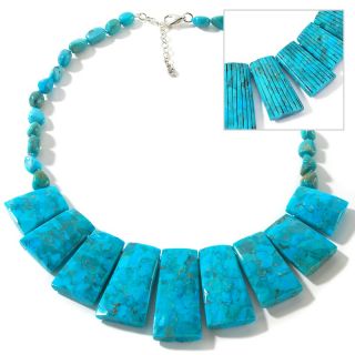 Sally C Treasures Turquoise Sterling Silver Cleopatra Style Reversible
