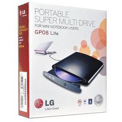 Hitachi LG GP08 Lite 8x DVD±RW DL Slim External Drive