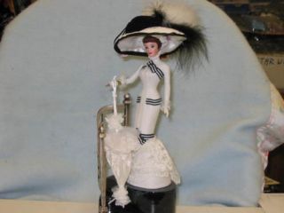 Barbie as Eliza Doolittle Porcelain Musical Figurine