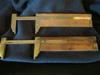  Vernier Calipers Antique Wood Working Tool Stanley Hudson Forge