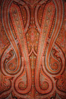 1850 s french extra long paisley shawl 10 feet extra fine paisley