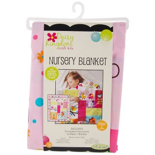 109 9124 springs creative daisy kingdom 34 x 42 nursery blanket kit