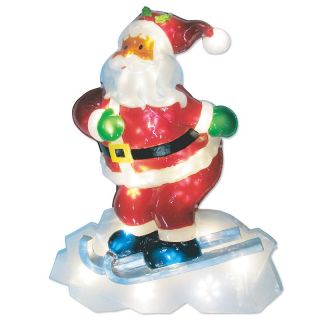 110 7125 winter lane battery operated icy lawn silhouette with