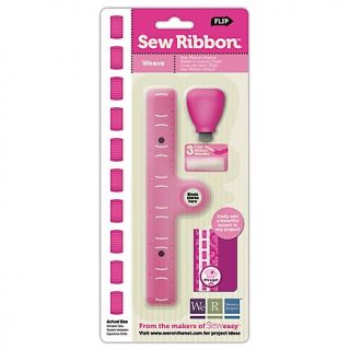 110 8476 we r memory keepers sew ribbon tool and stencil weave note