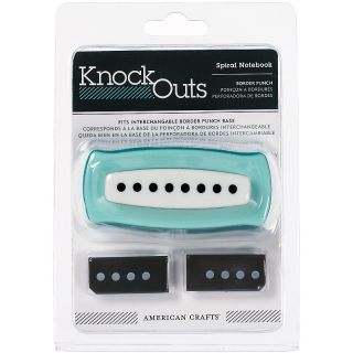 111 2045 american crafts american crafts knock outs border punch