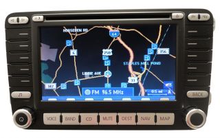 VOLKSWAGEN Navigation GPS UNIT Radio CD Player LCD Display Screen OEM