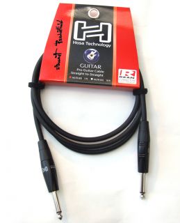 Hosa 5ft Pro Guitar Cable Cord HGTR 005 Neutrik Rean