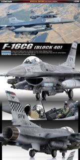 FREE GIFT] F 16CG [BLOCK 40] Special Edition 1/32 New Academy NIB