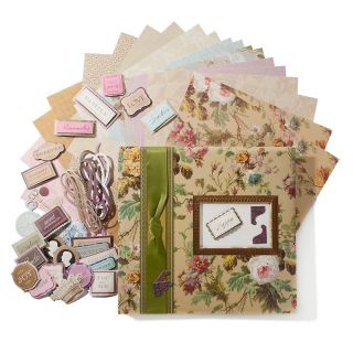 121 832 anna griffin anna griffin heritage instant scrapbook kit note