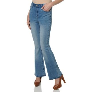114 876 diane gilman dg2 stretch denim fit and flare jeans rating 215