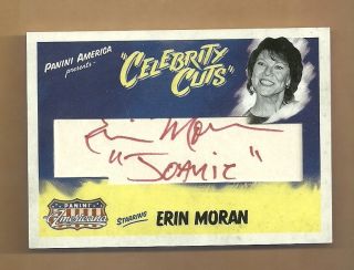 Erin Moran 2011 Americana Cut Auto Red Ink 10 Celebrity Cuts