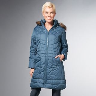 137 497 sporto sporto long quilted coat with removable hood rating 50