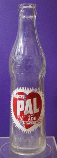  Ade ACL Painted Label Soda Bottle 7 1 2 oz Fallston N C 1949