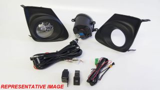 Kit Includes Two Fog Lights with Bulbs, OEM like switch and wiring