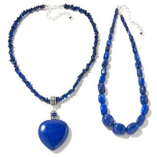 133 223 mine finds by jay king jay king 3 piece lapis sterling silver