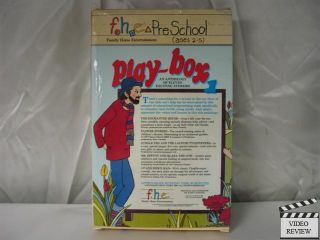 Play Box 1 VHS Family Home Entertainment Preschool