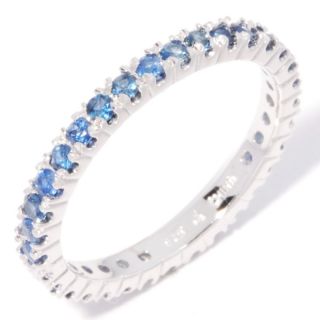 133 083 victoria wieck colored sapphire eternity band stackable ring