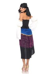  Tarot Card Gypsy Esmeralda Cute Sexy Womens Halloween Costume L