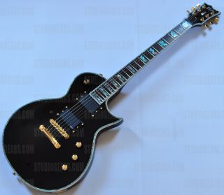 ESP Deluxe EC 1000 Electric Guitar in Black EC1000 Blk