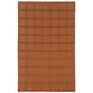 Home Home Décor Rugs Solid Rugs Rizzy Home Galaxy Burnt Orange