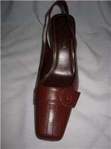 Espanola Too Slingback Pumps Mules Leather Shoes New Size Color Choice