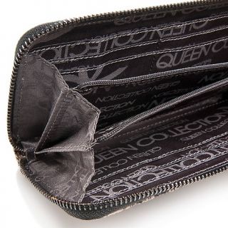 Queen Collection Queen Collection Python Embossed Leather Wallet