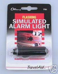 Fake Auto Alarms Plugs Into Cigarette Lighter Flashing LED Car Theft
