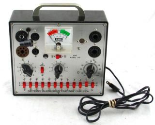 Vintage EMC Electronic Measurement Corp. Model 213 Vacuum Tube Tester