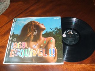 Juan Garcia Esquivel 1968 Esquivel RARE Mexican Promo LP