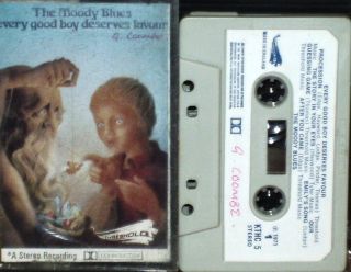 Moody Blues Every Good Boy Deserves Favour Cassette Threshold