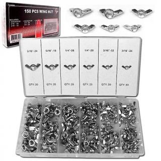 Wing Nut Hardware Assortment 150 piece Kit