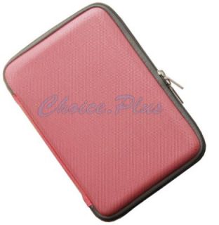 Luxury Hard Pink Cover Case Eva Pouch Zipper for  Kindle Fire 7