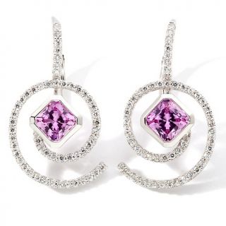 Jewelry Earrings Drop Daniel K 3.02ct Absolute™ Created Pink