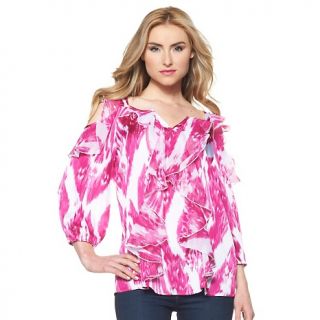 156 992 hot in hollywood cold shoulder ruffle blouse rating 571 $ 8 00