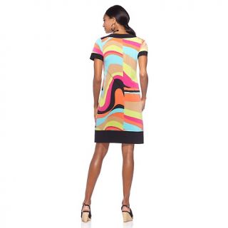 Tiana B. A Crush on Color Printed Mod Dress