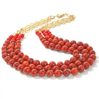 164 176 bellezza jewelry collection tramonto coral yellow bronze multi