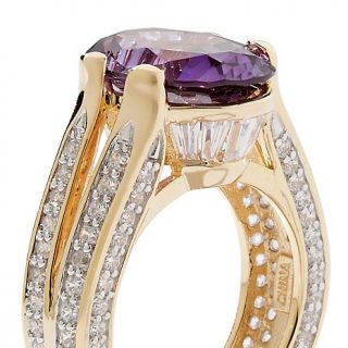 Victoria Wieck Absolute™ Simulated Alexandrite Eternity Ring