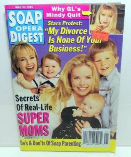  Digest May 23 1995 Lisa Rinna Jacklyn Zeman Melody Thomas Scott