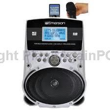 Emerson SD513 Karaoke Machine with Built in Lyrics Display
